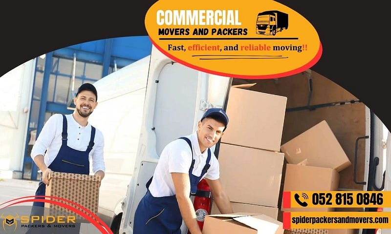 What Services Do Commercial Packers and Movers in JVC Offer?