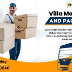 Call Now for Villa Movers and Packers in Dubai